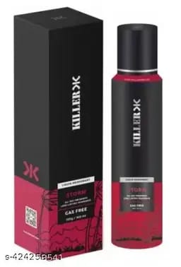 Killer Storm Deodorant Body Spray for Men – 150ml | Long-Lasting Fragrance | Indian Brand