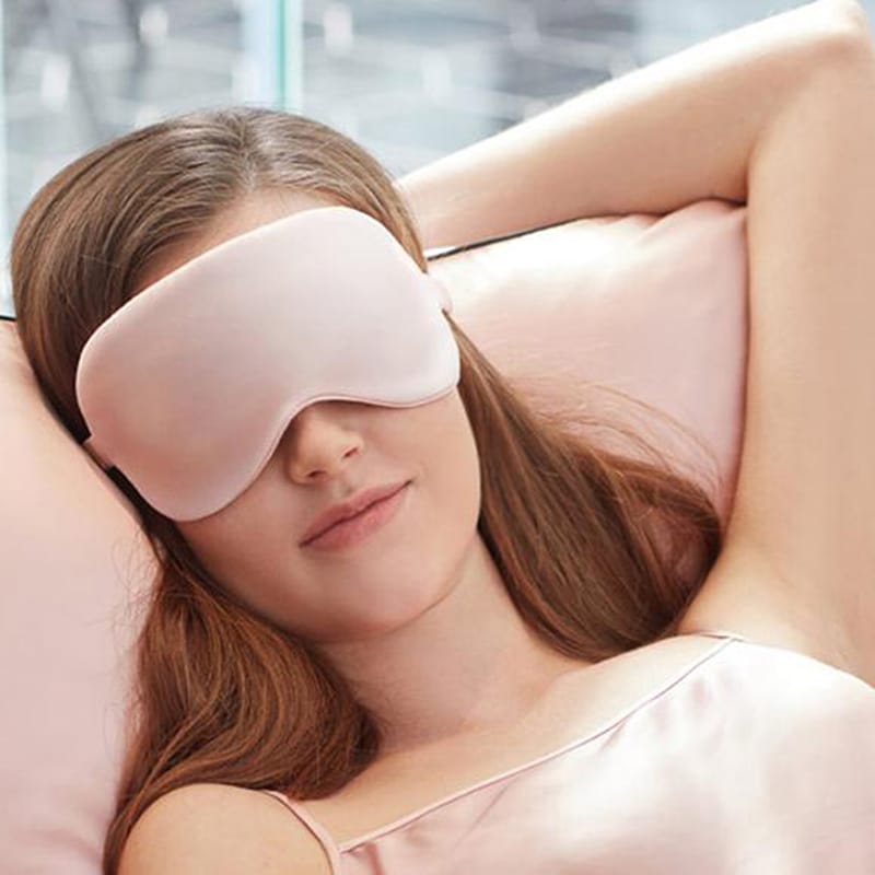 Sleeping Eye Mask – Soft & Portable Eye Shade for Wrinkle Reduction, Acne Control & Skin Brightening