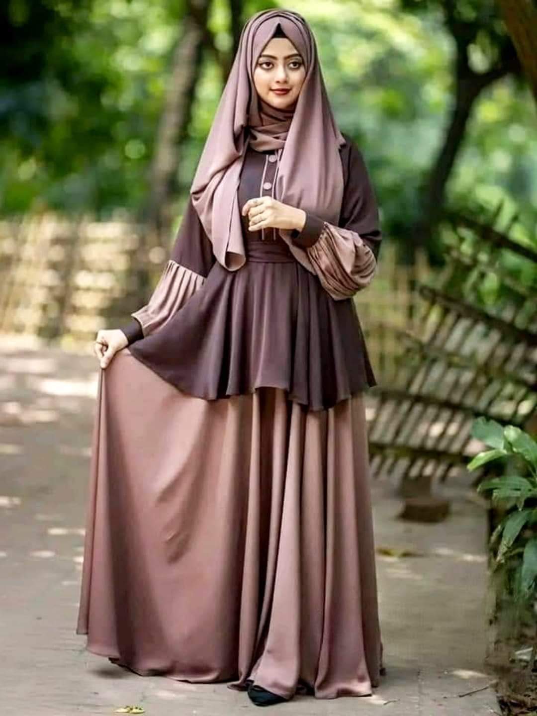 Original Dubai Cherry Borka for Women – Premium Fabric | Size 50/52/54/56 | Only Borka Without Hijab