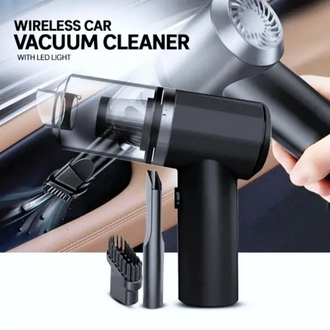 2 in 1 Portable & Rechargeable Vacuum Cleaner – Handheld for Home & Car Cleaning