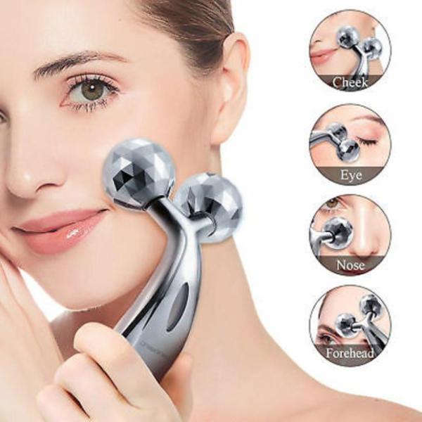 Platinum 3D Roller Massager | Full Body Face Lifting & Skin Tightening Tool – 360° Kneading Technology