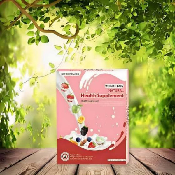 Natural Health Supplement – 120gm | Organic Weight Gain & Body Building Powder | Energy Booster for Men & Women | No Side Effects