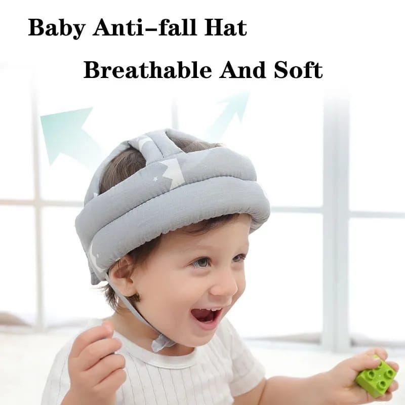 Baby Safety Helmet | বাচ্চাদের হেলমেট | Adjustable Toddler Head Protection for Walking & Crawling | Crash Cap Anti-Fall Pad (Washable)