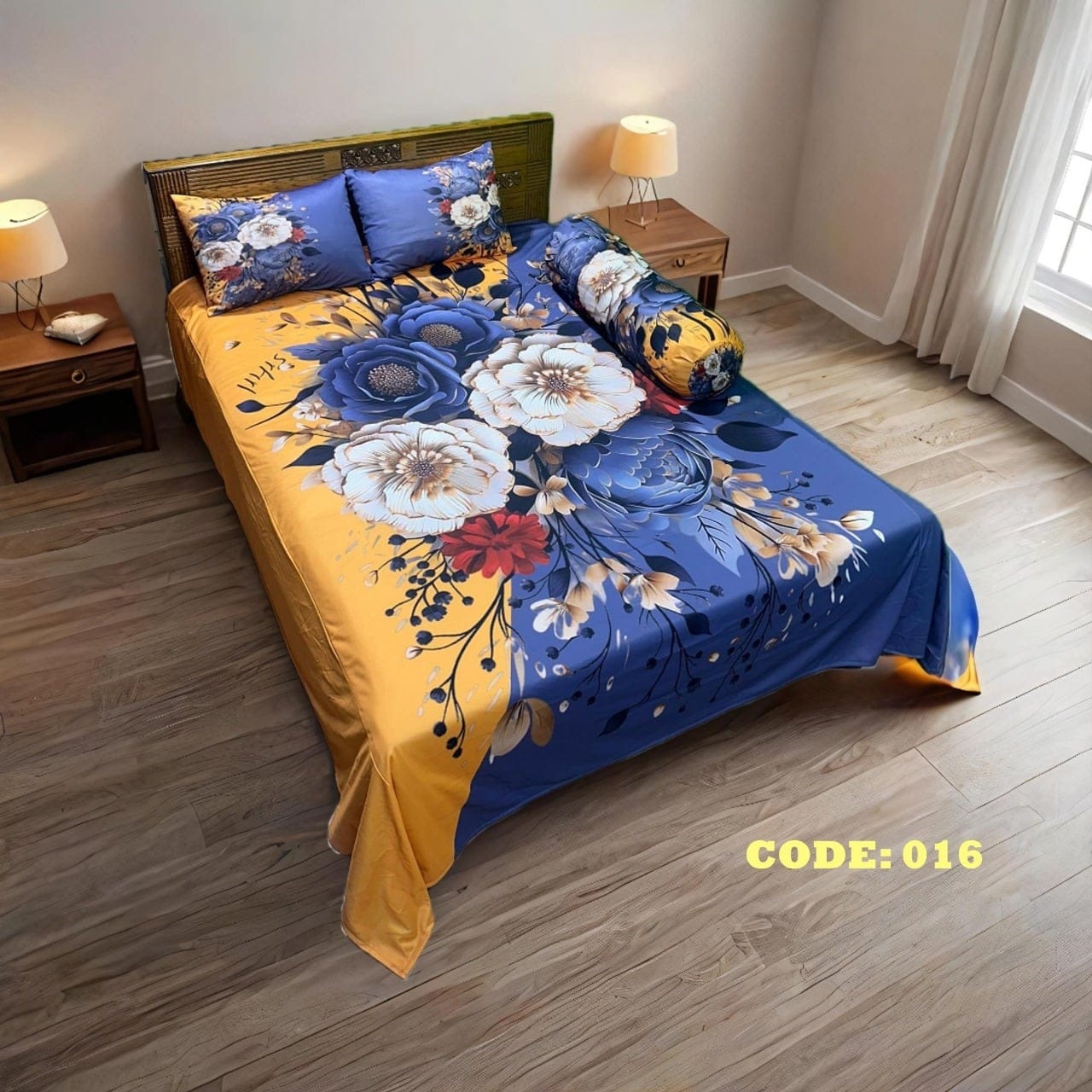 Premium 3D Bedsheet 4 Piece Set | সুইস ভেলভেট ডিজিটাল প্রিন্ট বেডশীট | Original Digital Bedding for Elegant Bedroom Look | best products